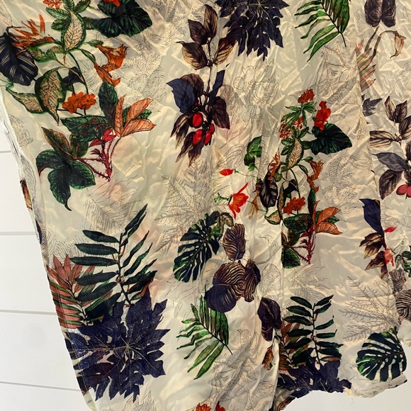 Tropical print Kimono one size - Picture 2 of 4